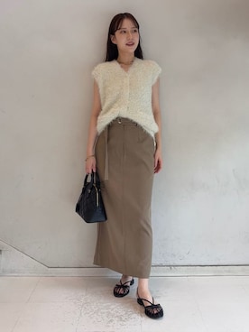 Mila Owenさん(レディース・158cm)の夏コーディネート