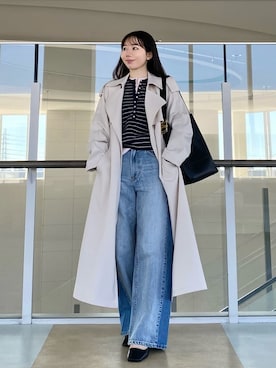 Mila Owenさん(レディース・161cm)の春コーディネート