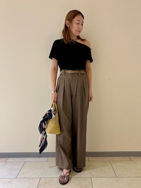 Mila Owenさん(レディース・154cm)の夏コーディネート