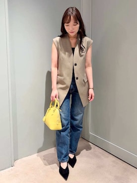 Mila Owenさん(レディース・159cm)の春コーディネート