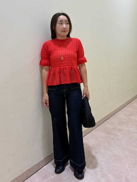 Mila Owenさん(レディース・155cm)の夏コーディネート