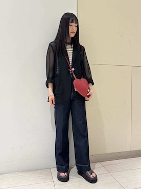 Mila Owenさん(レディース・163cm)の夏コーディネート