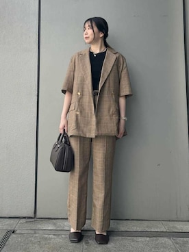 Mila Owenさん(レディース・153cm)の春コーディネート
