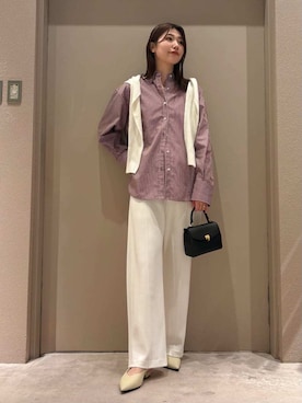 Mila Owenさん(レディース・169cm)の冬コーディネート