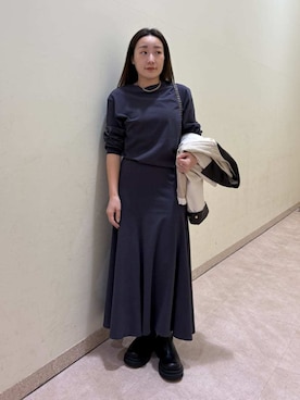 Mila Owenさん（レディース・155cm）の春コーディネート