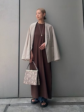 Mila Owenさん(レディース・158cm)の夏コーディネート