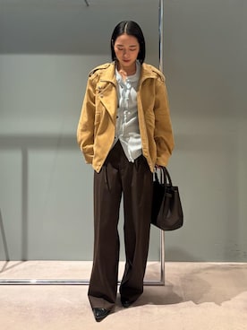 Mila Owenさん(レディース・151cm)の秋コーディネート