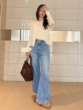 Mila Owenさん(レディース・169cm)の夏コーディネート