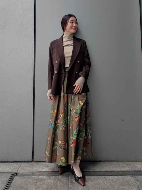 シアーラメタートルネックリブニット（ニット/セーター）｜Mila Owen