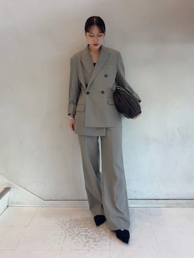 「カシュクール」｜Mila Owenさん（レディース・158cm）の春コーディネート