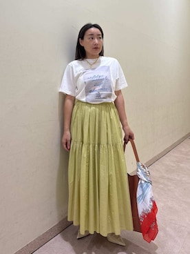 Mila Owenさん（レディース・155cm）の春コーディネート