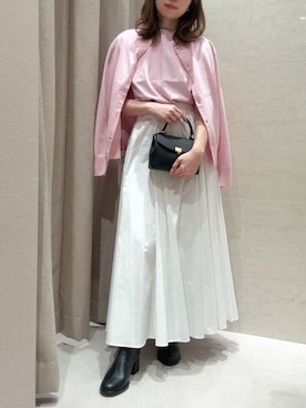 Mila Owenさん(レディース・155cm)の冬コーディネート