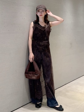 Mila Owenさん(レディース・159cm)の夏コーディネート