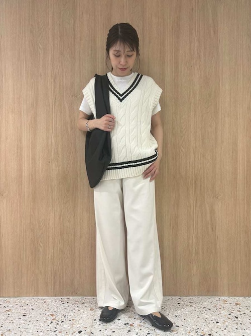 チルデンニットベスト（ベスト）｜Mila Owen（ミラオーウェン）の