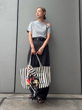 Mila Owenさん(レディース・158cm)の夏コーディネート