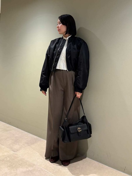 リサイクルナイロンショートバブルMA-1（ブルゾン）｜Mila Owen