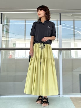 Mila Owenさん(レディース・160cm)の夏コーディネート