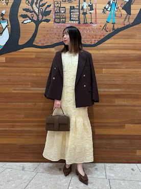 Mila Owenさん(レディース・153cm)の春コーディネート