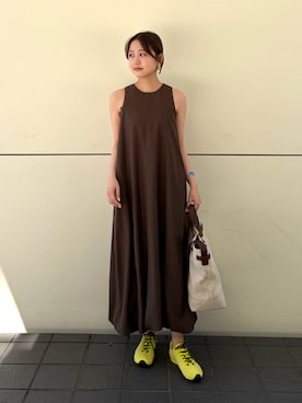 「Mila Owen（ミラオーウェン）のアイテム（イヤリング）」を使った、Mila Owenさん（レディース・162cm）の春コーディネート