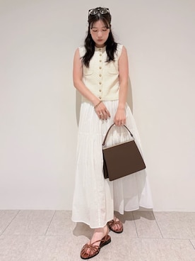 Mila Owenさん(レディース・155cm)の夏コーディネート