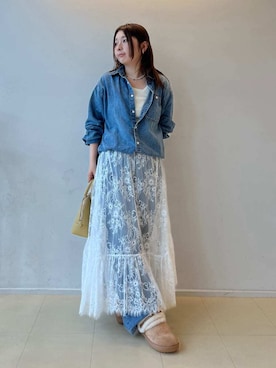 Mila Owenさん(レディース・155cm)の夏コーディネート