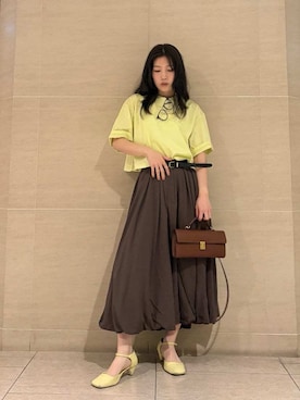 Mila Owenさん(レディース・155cm)の春コーディネート