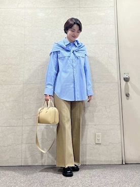 Mila Owenさん（レディース・165cm）の春コーディネート