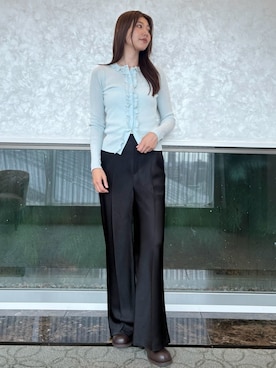 Mila Owenさん(レディース・169cm)の夏コーディネート