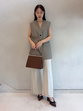 Mila Owenさん(レディース・158cm)の夏コーディネート