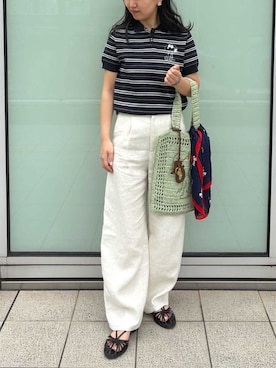 Mila Owenさん(レディース・161cm)の夏コーディネート