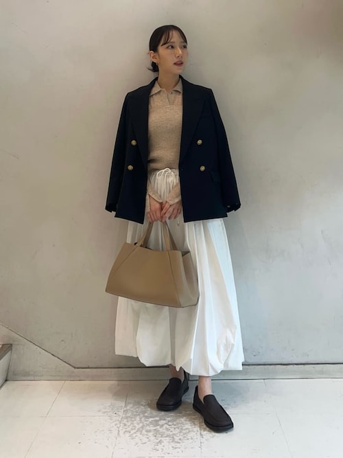 新作ミラオーウェン【セットアイテム】ポロ襟ワイドリブベアSETモヘアニットグレー M05014EW035092_fw_thumbM.jpg