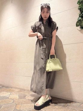 Mila Owenさん(レディース・155cm)の春コーディネート