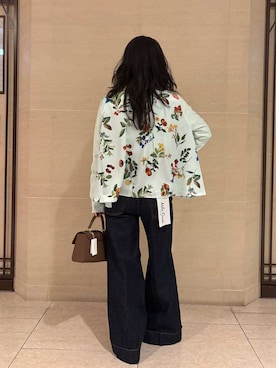 Mila Owenさん(レディース・155cm)の冬コーディネート