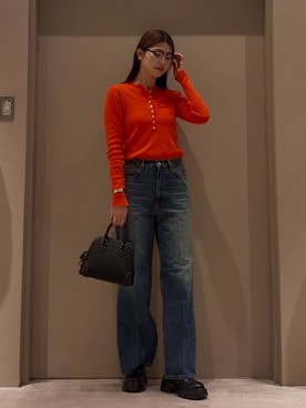 Mila Owenさん（レディース・169cm）の春コーディネート