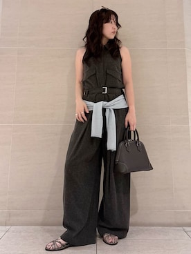 Mila Owenさん（レディース・155cm）の夏コーディネート