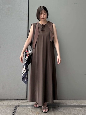 Mila Owenさん(レディース・153cm)の夏コーディネート