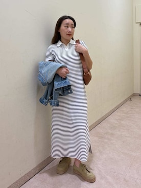 Mila Owenさん(レディース・155cm)の春コーディネート