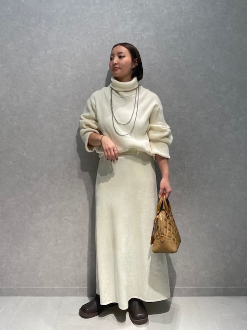 セール】【セットアップ対応】モールヤーンタートルニットプルオーバー