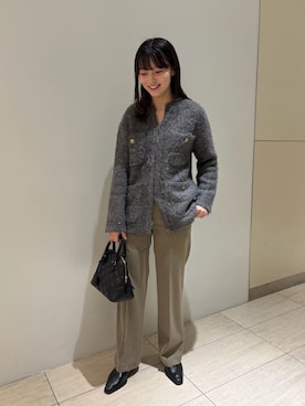 Mila Owenさん(レディース・163cm)の冬コーディネート