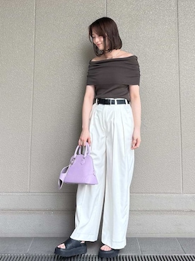 Mila Owenさん(レディース・163cm)の夏コーディネート