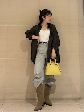 Mila Owenさん(レディース・155cm)の春コーディネート