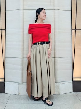 Mila Owenさん(レディース・156cm)の夏コーディネート