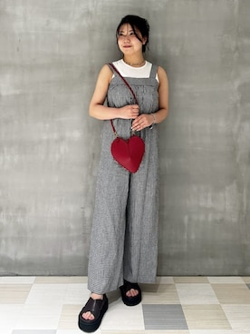 Mila Owenさん(レディース・165cm)の夏コーディネート