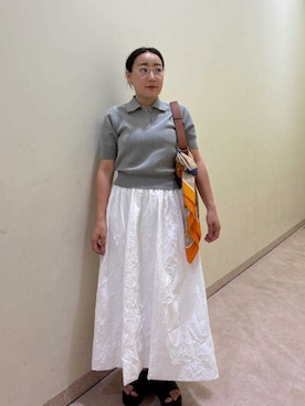 Mila Owenさん（レディース・155cm）の春コーディネート