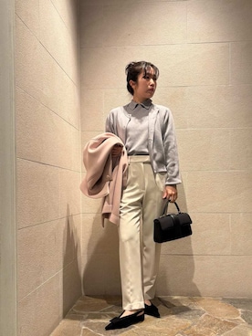 Mila Owenさん（レディース・155cm）の春コーディネート