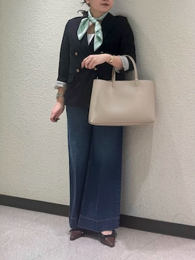 Mila Owenさん（レディース・157cm）の冬コーディネート