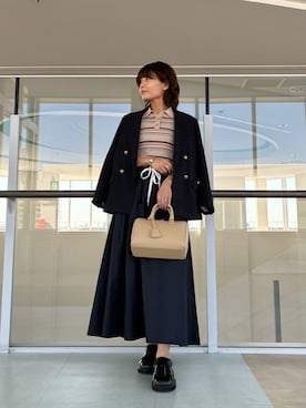 Mila Owenさん（レディース・160cm）の春コーディネート