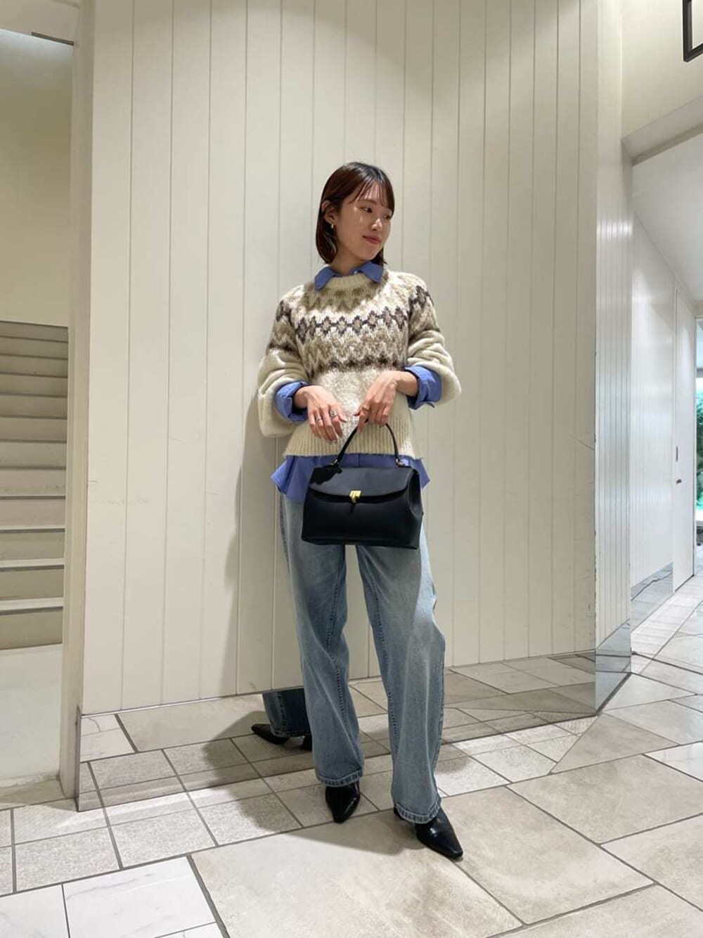 Mila Owen（ミラオーウェン）の「タブスリーブ釦ダウンシャツ（シャツ