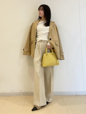Mila Owenさん（レディース・153cm）の春コーディネート