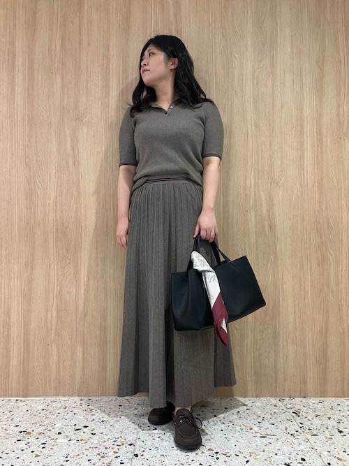 セール】【セットアップ対応】ニットプリーツスカート（スカート